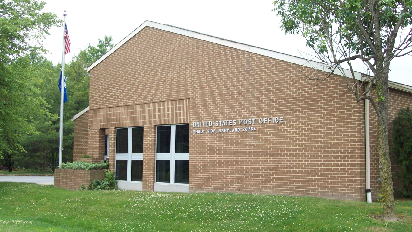 US Post Office Shady Side MD May 10 by Pubdog