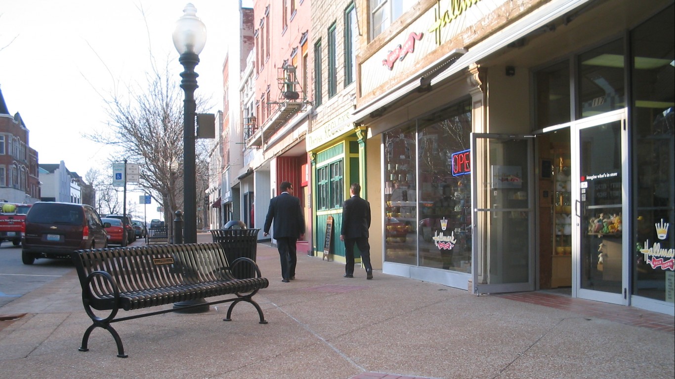 Jefferson City, MO downtown by David Shane