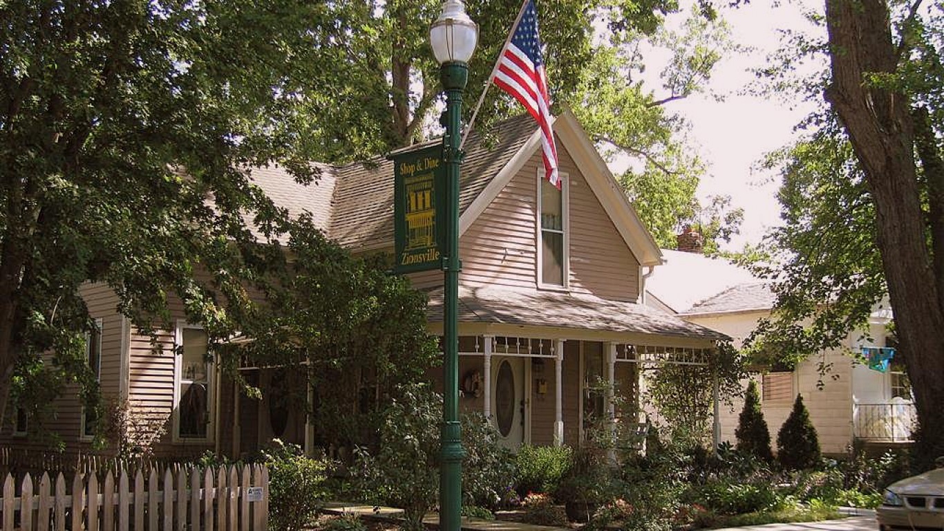 Downtown Zionsville by Paula Henry