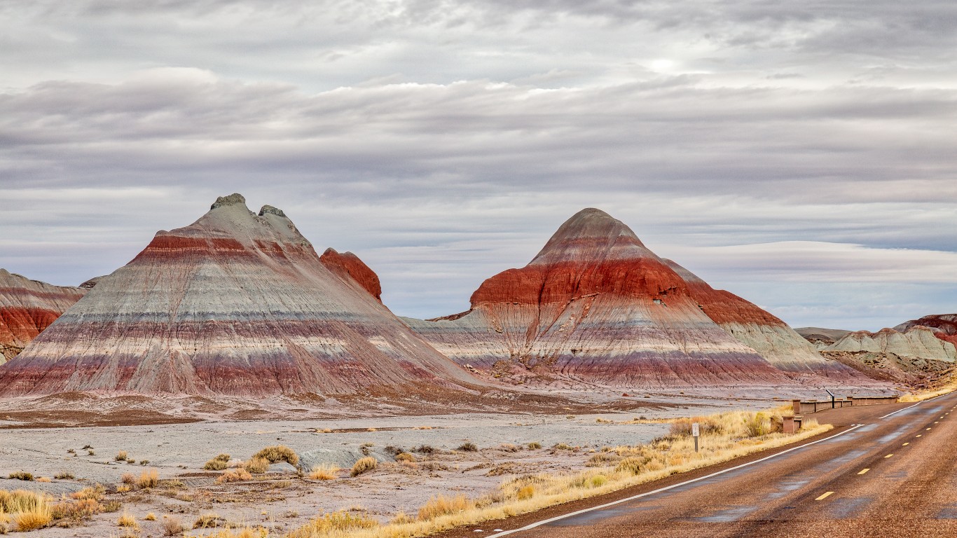 Petrified Forest Teepees by Mobilus In Mobili