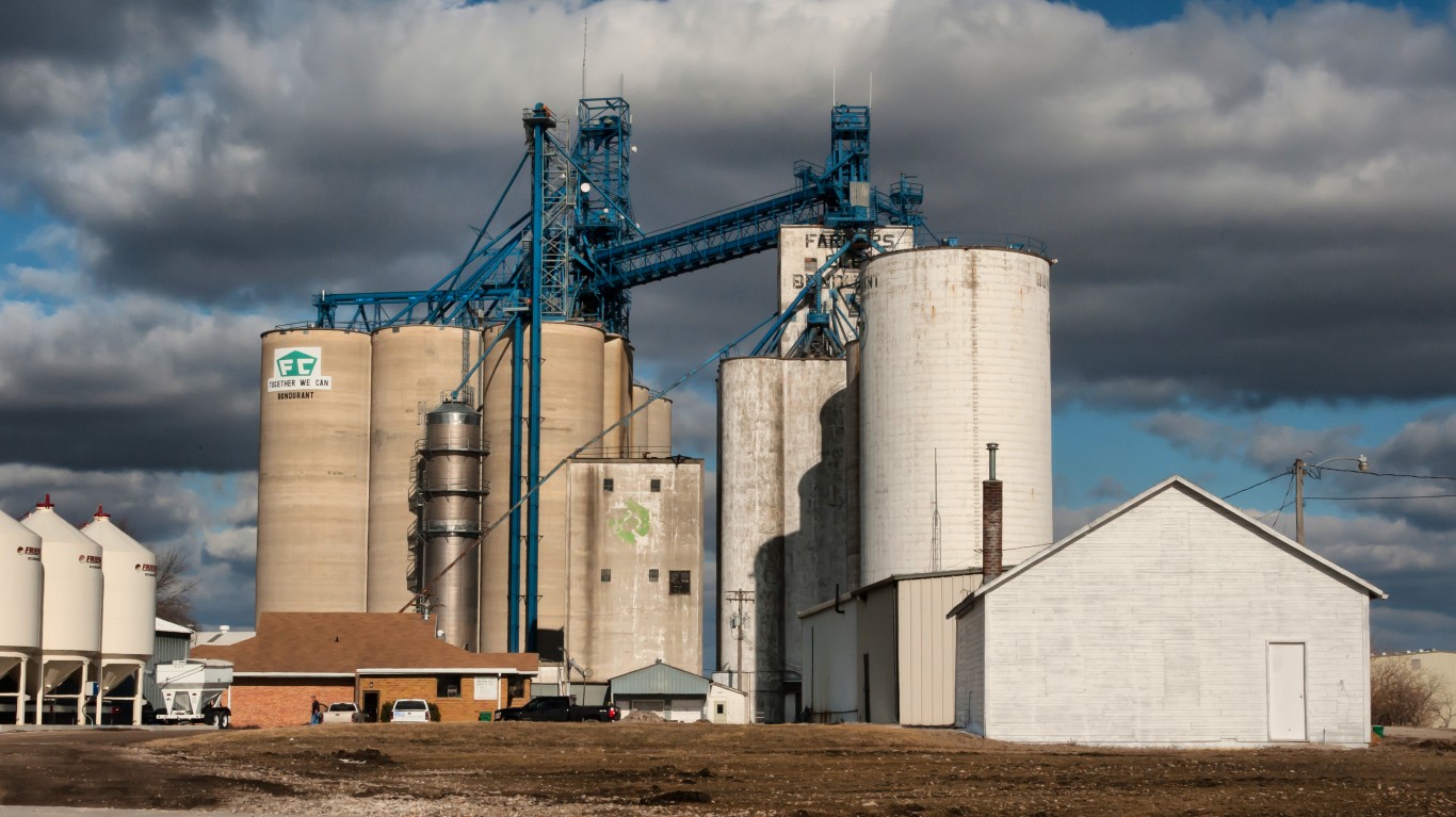 Bondurant Iowa Elevator by Carl Wycoff