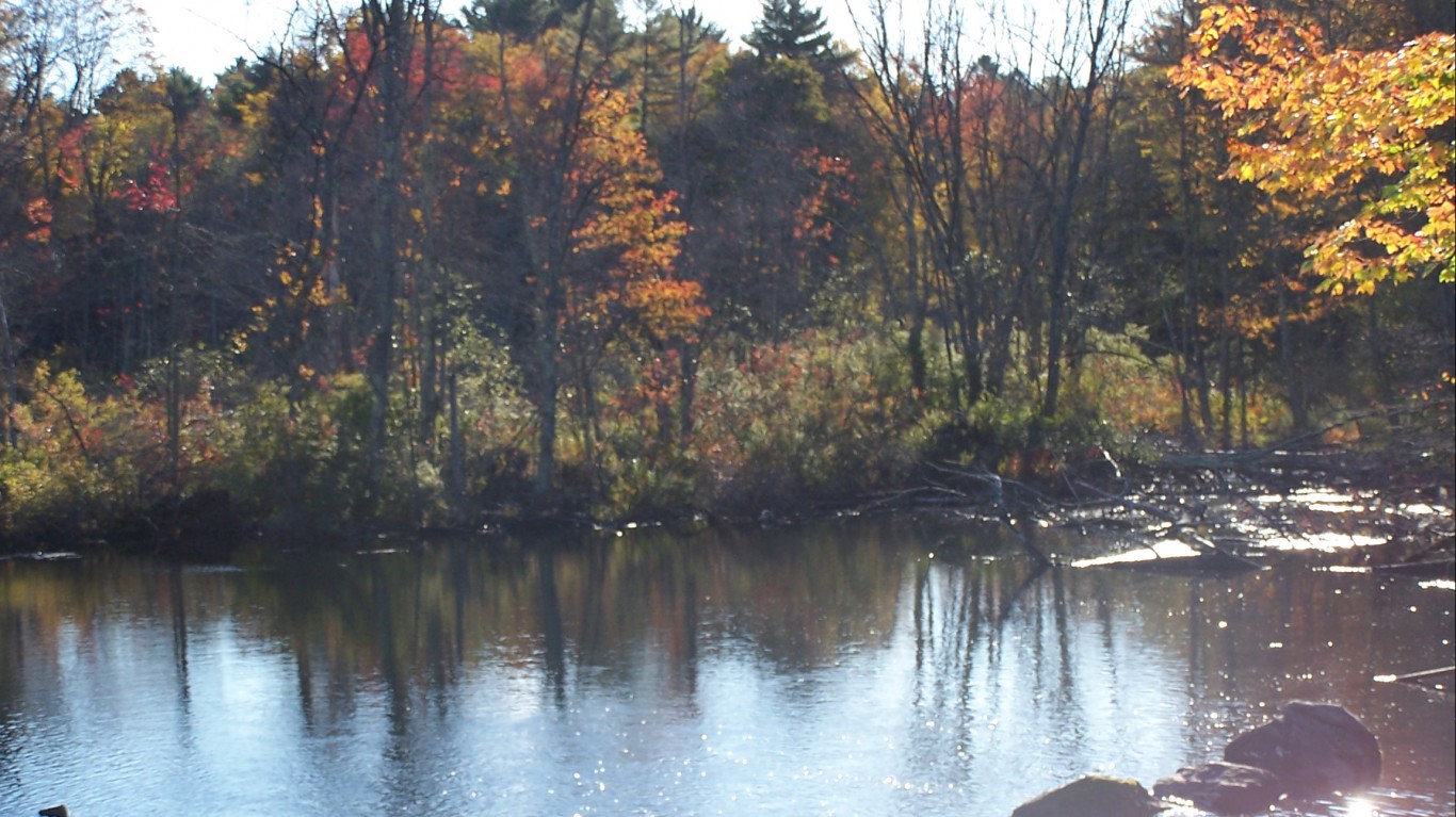 fall reflections by Hildegarde Anderson