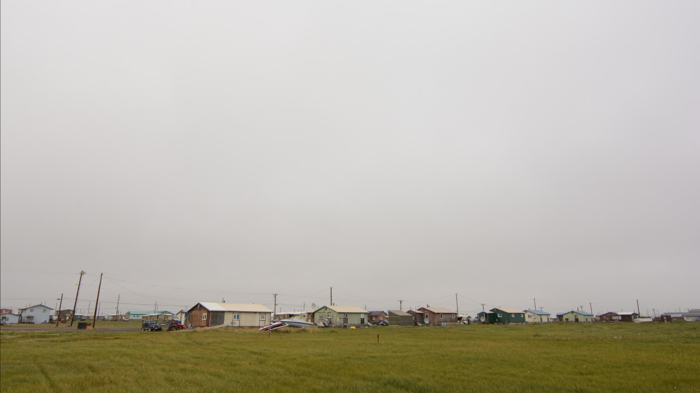 Nuiqsut, Alaska, a village on ... by Paxson Woelber