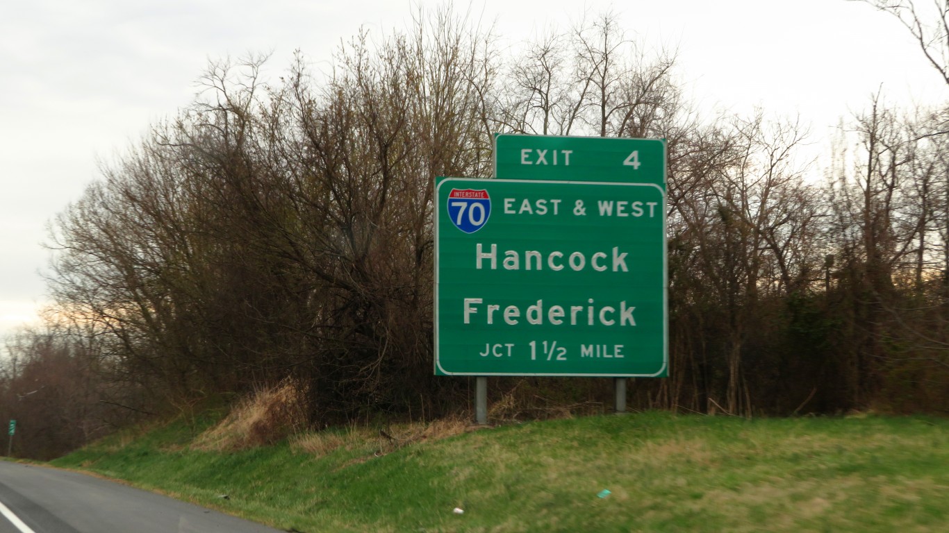 Junction of Interstate 70 and ... by Ken Lund