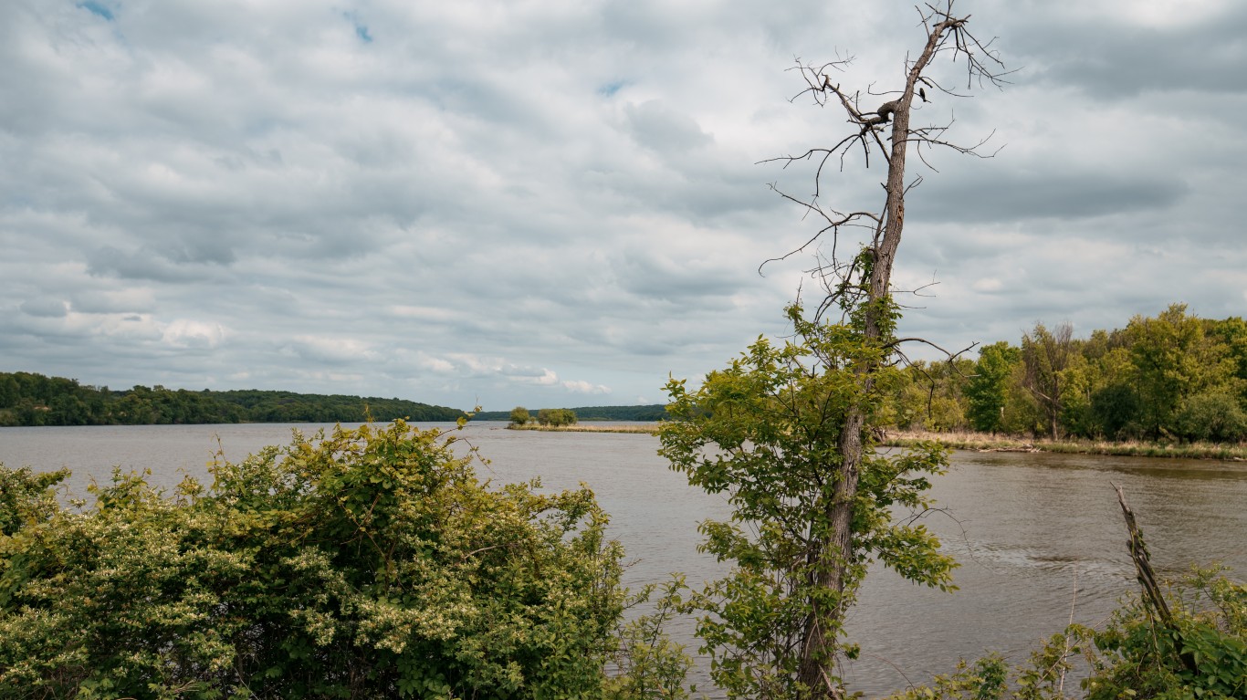 Mooers Lake (Mississippi River... by Tony Webster