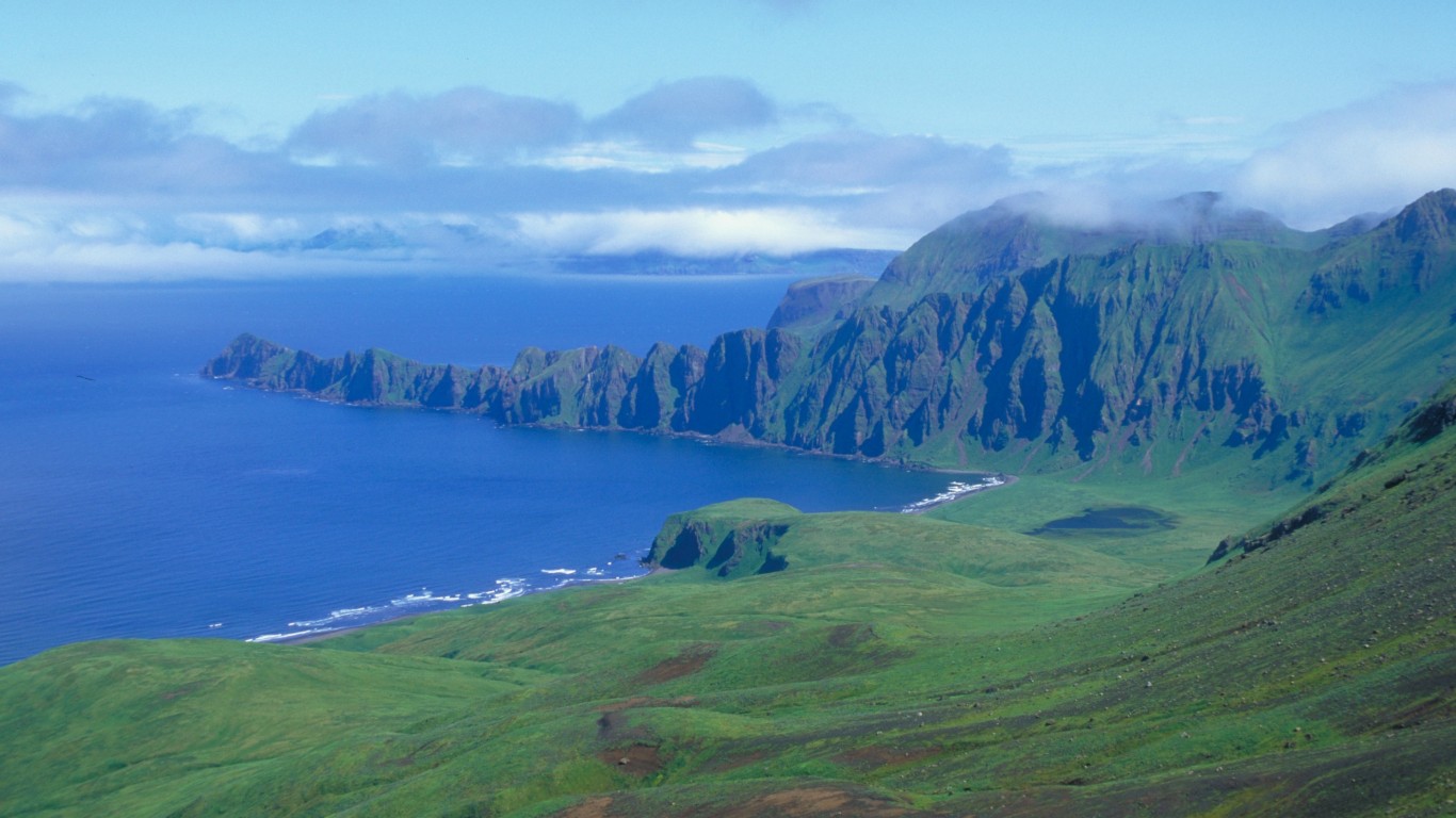 Akutan Hot Springs Bay by Alaska Volcano Observatory/U.S. Geological Survey