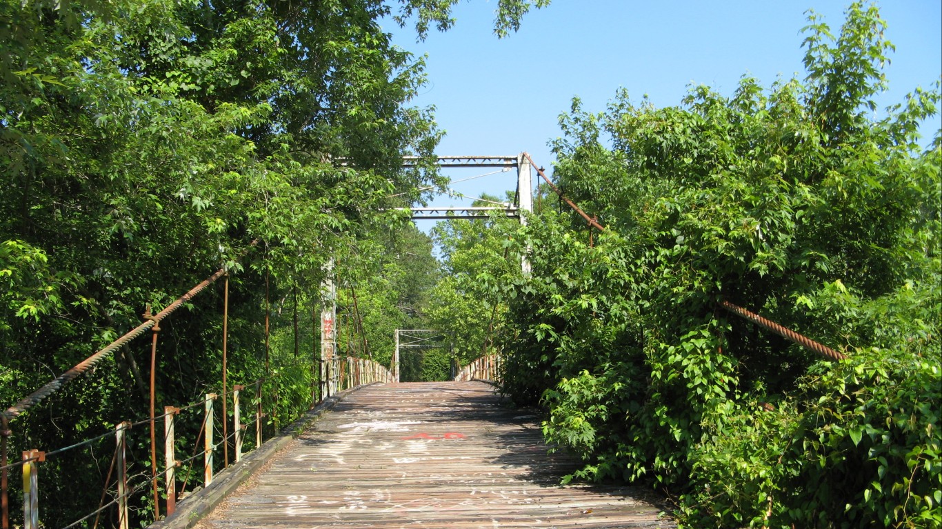 Swinging Bridge by NatalieMaynor