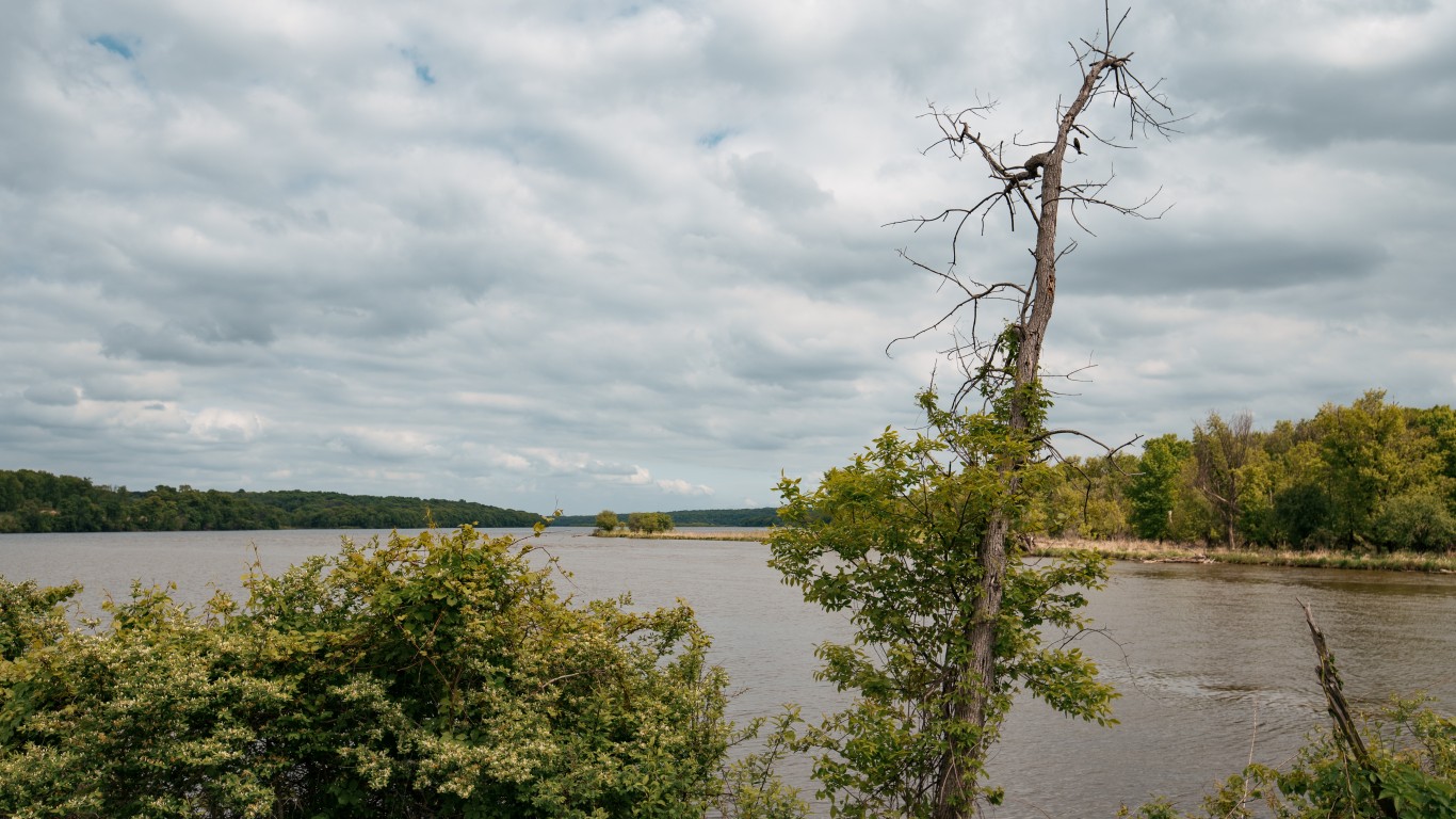 Mooers Lake (Mississippi River... by Tony Webster