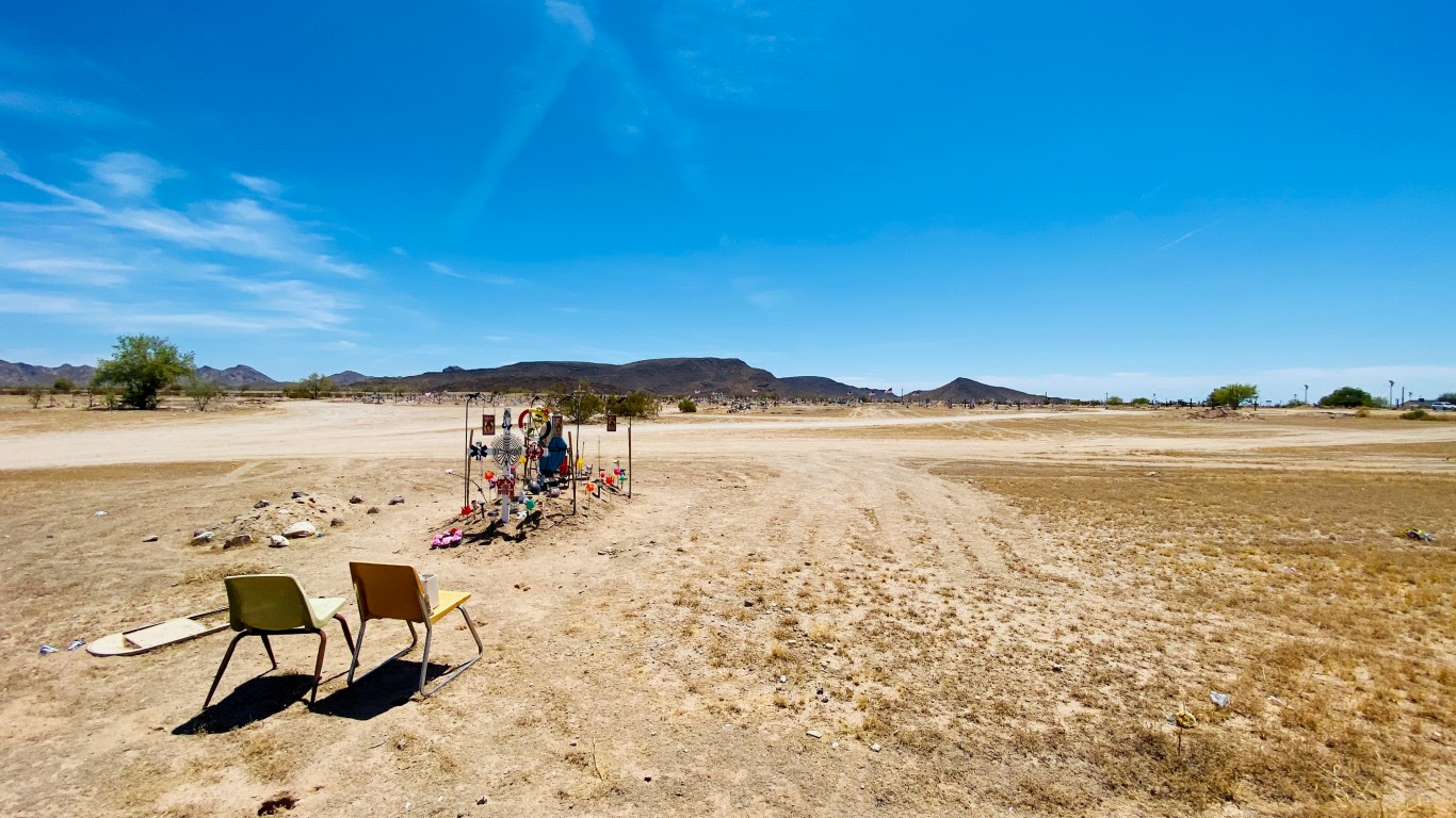 East Sacaton Cemetery by Kevin Dooley