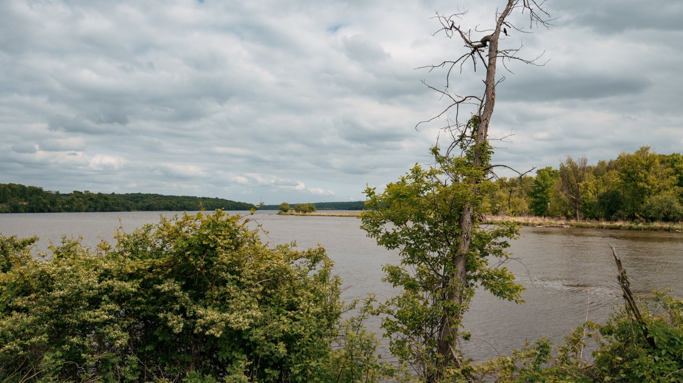 Mooers Lake (Mississippi River... by Tony Webster