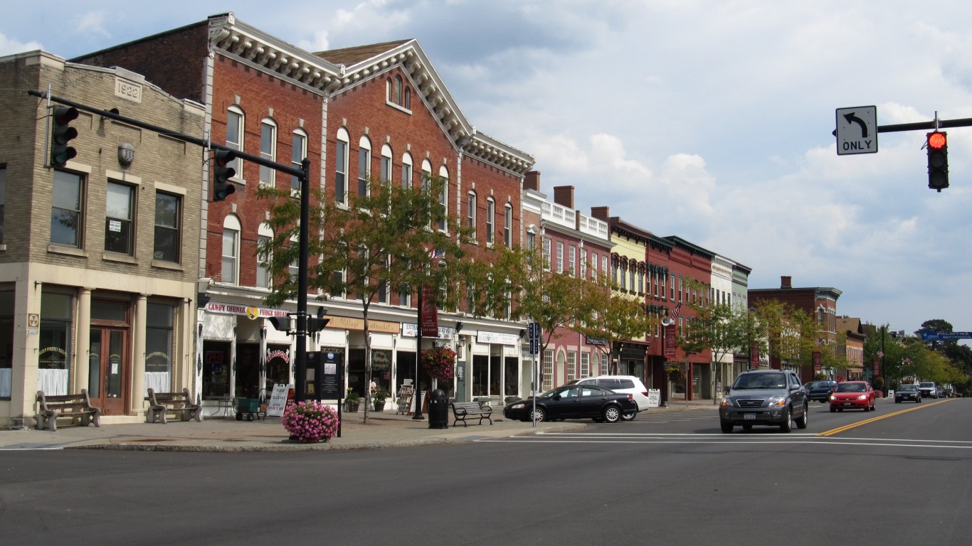 Historic Downtown Palmyra, New... by Ken Luпd