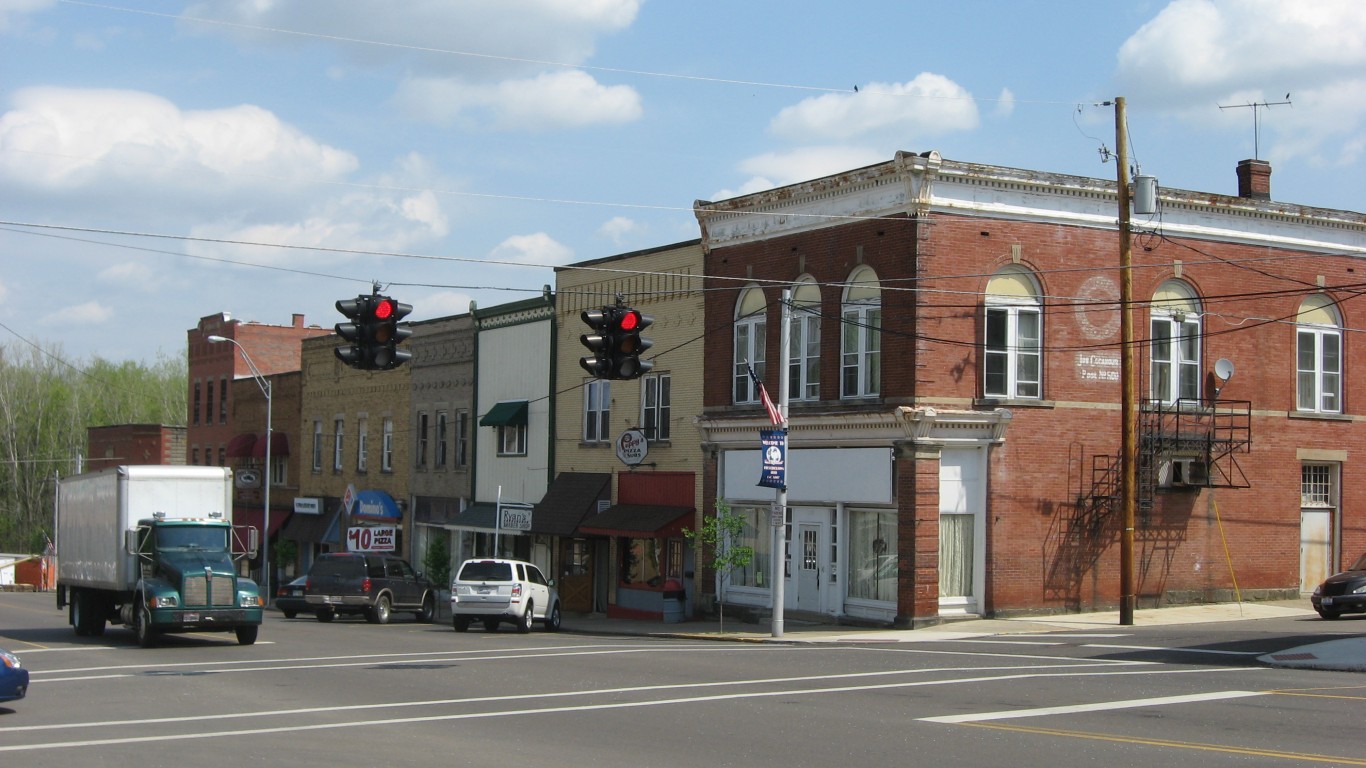 Downtown Fredericktown, Ohio by Nyttend