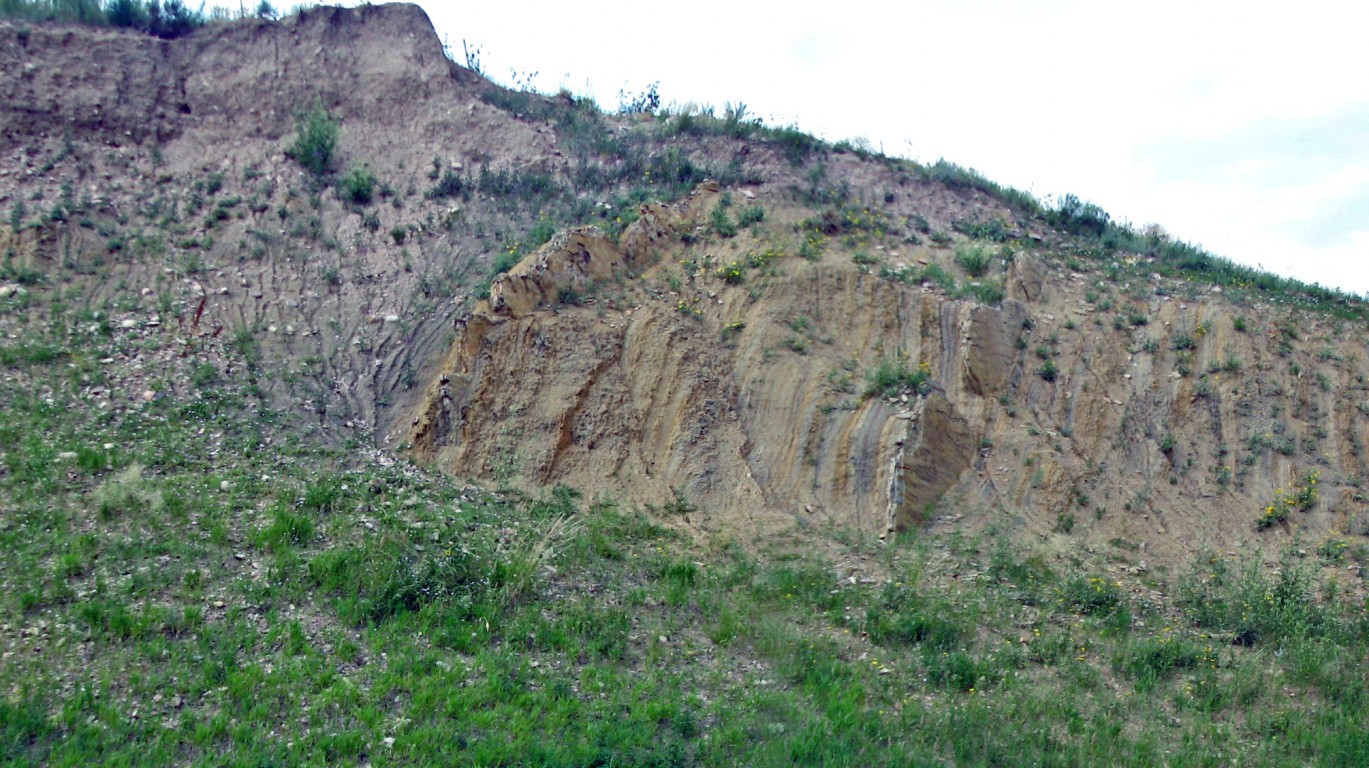 Structurally tilted mudshales ... by James St. John