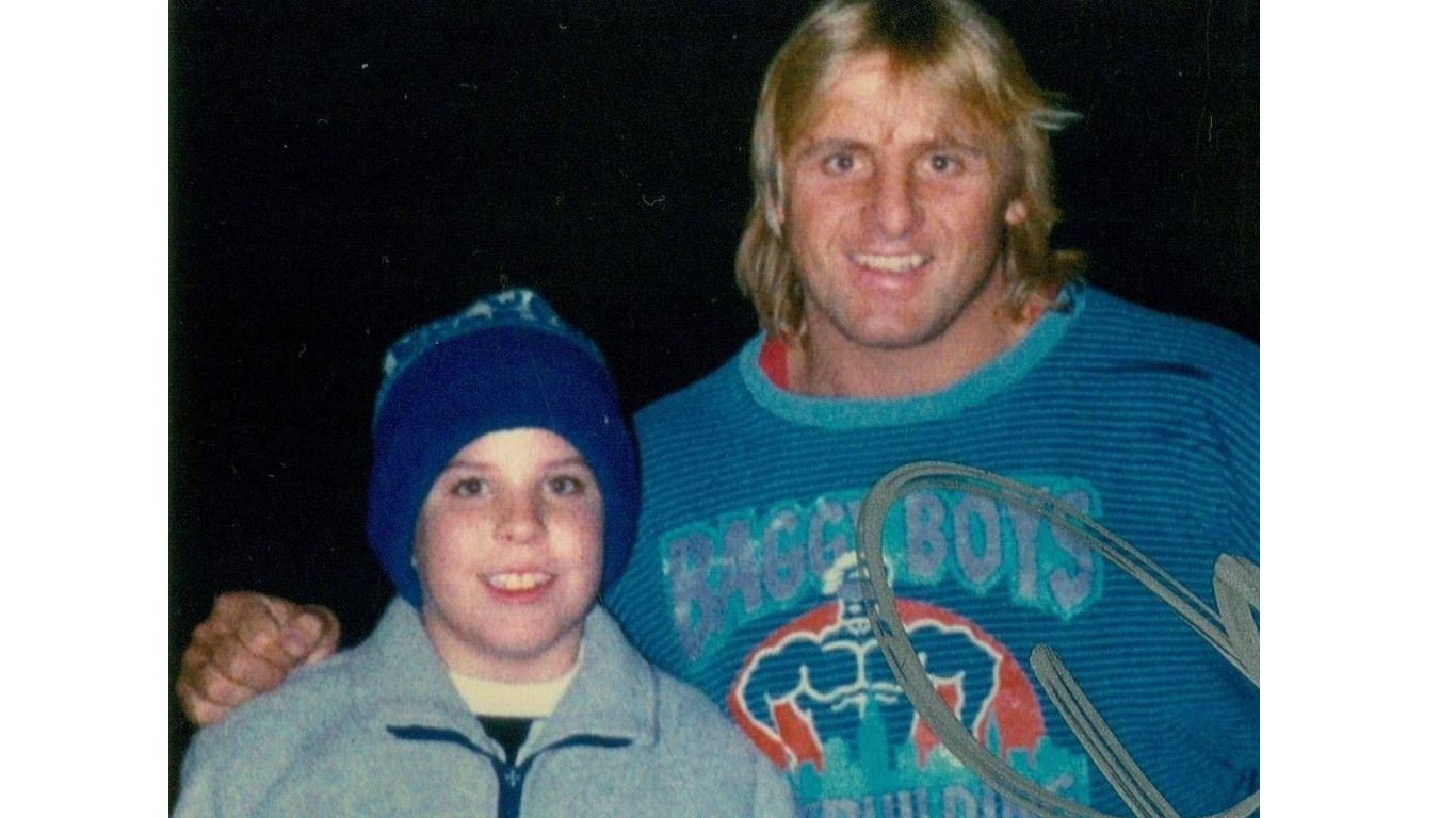 Owen Hart with Paul Billets by Paul Billets