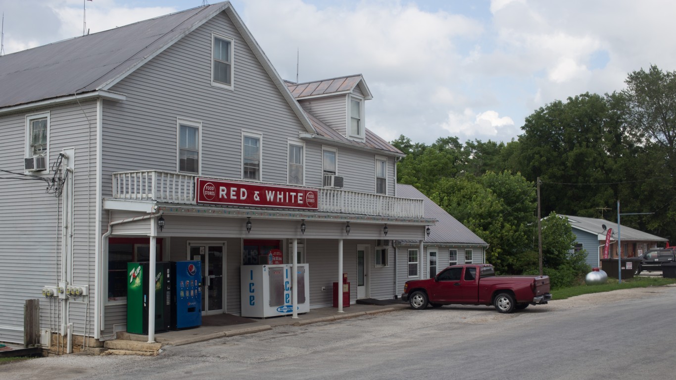 Red &amp; White Food Stores by Paul Sableman