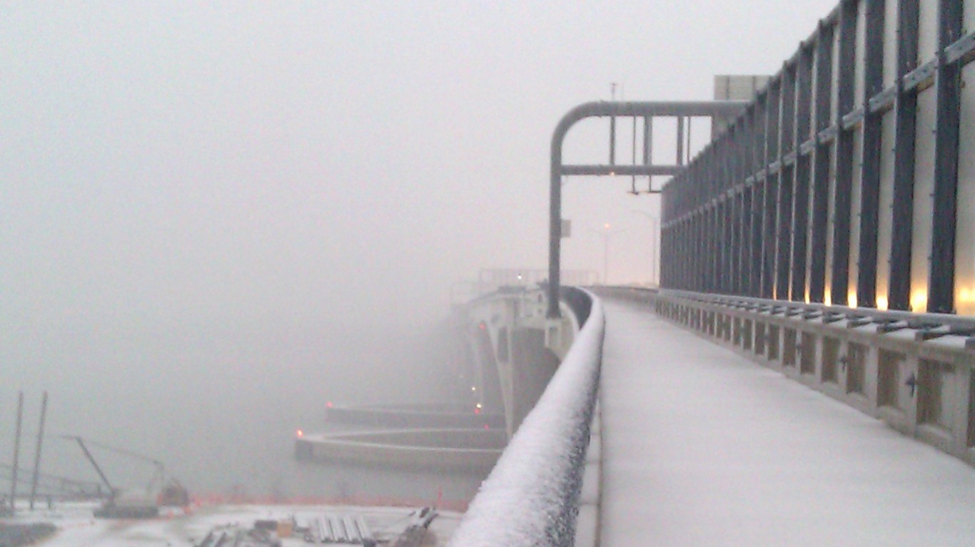 Woodrow Wilson Bridge by Nelson Runkle