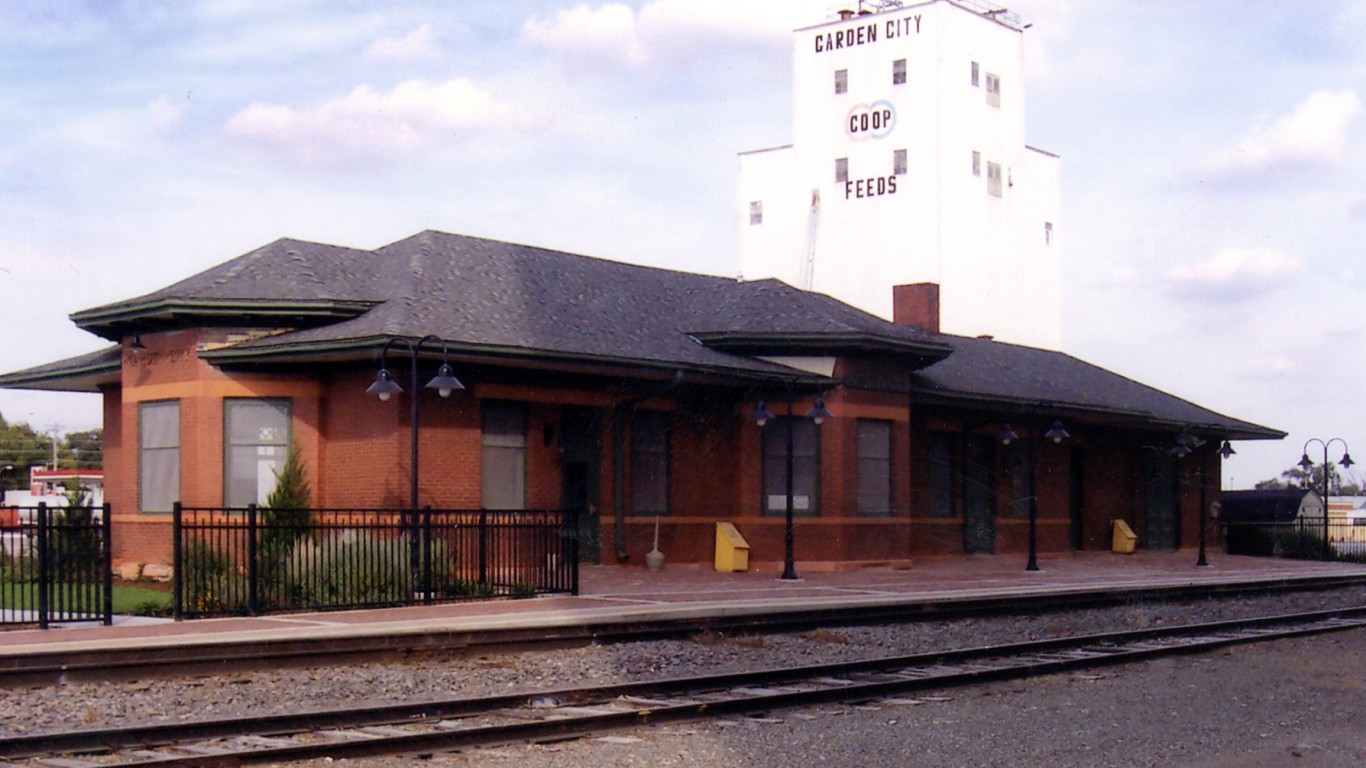 Garden City Amtrak Station by Marion Doss