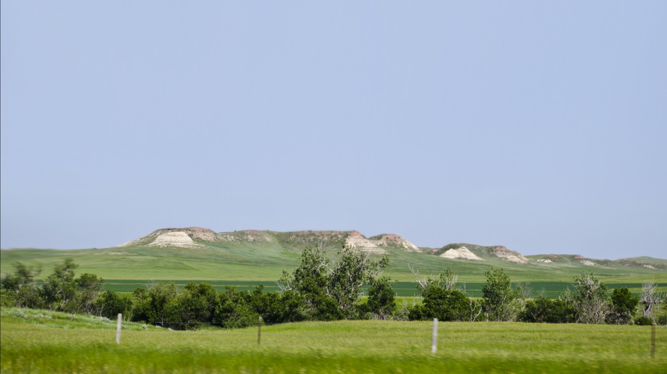 fields and buttes - McKenzie C... by Tim Evanson