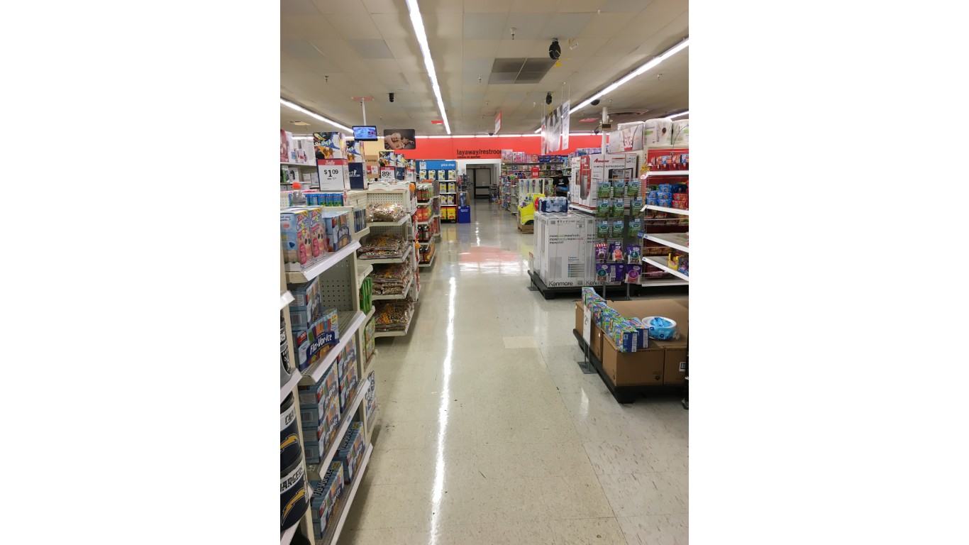 Inside Kmart Redwood City by Matt Polkiewicz