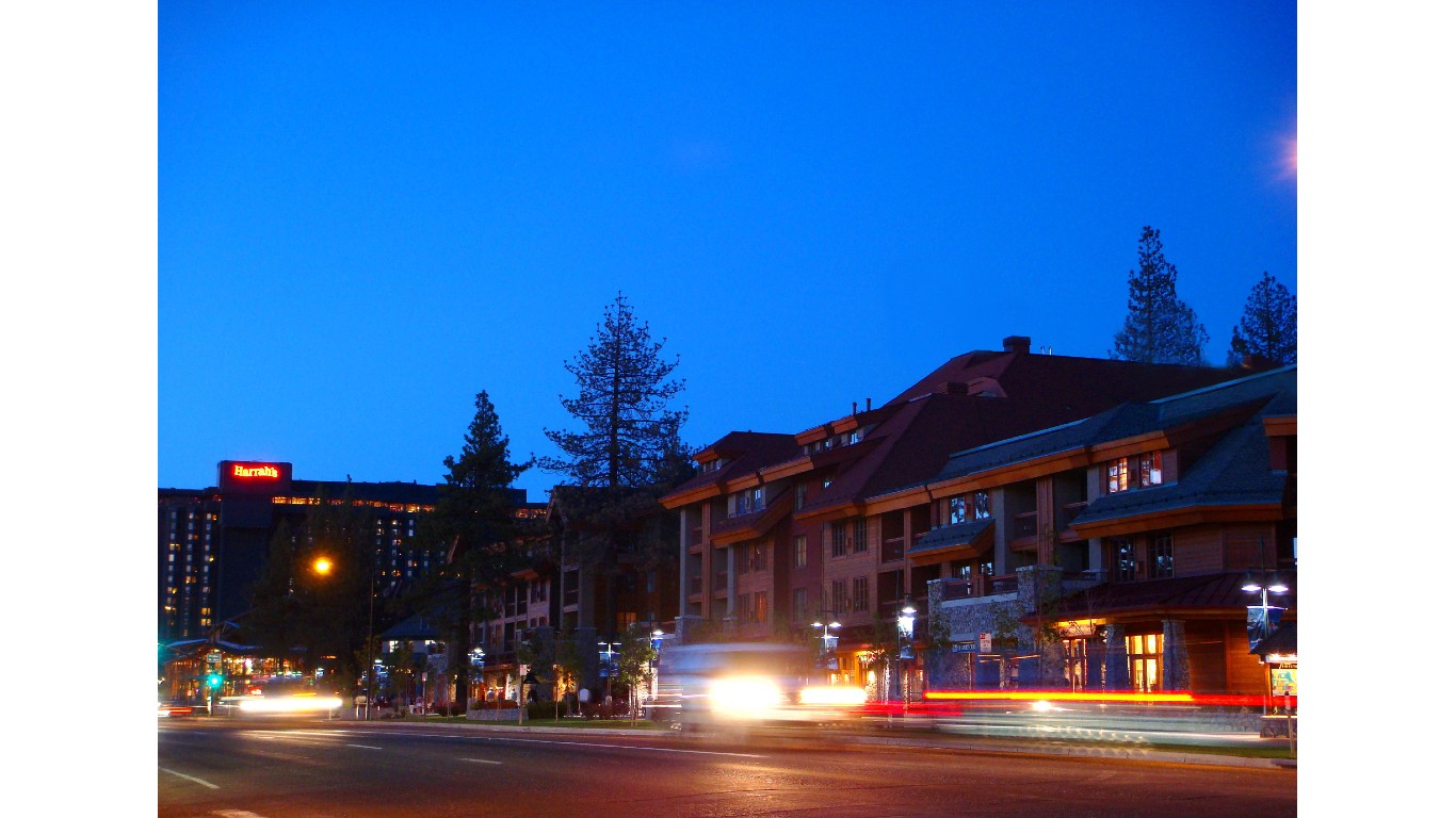 South Lake Tahoe Skyline by Mark Miller