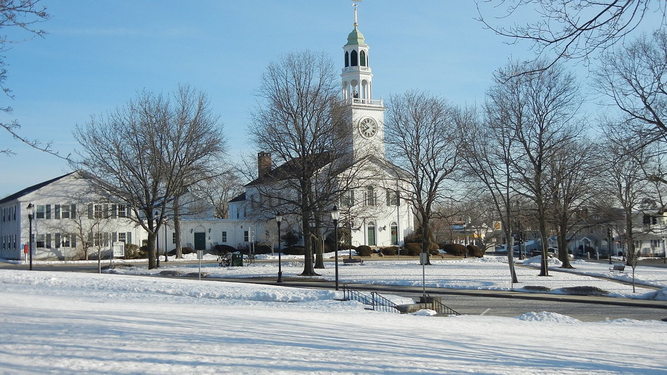 Downtown Reading Massachusetts by Terageorge