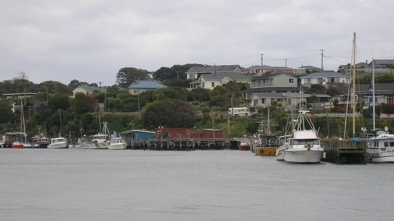 Riverton Fishing Boats by Towack