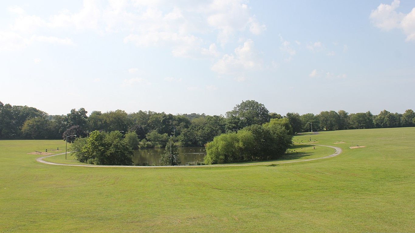 Lake at Millcreek Park in Willingboro, New Jersey by WBNJnews