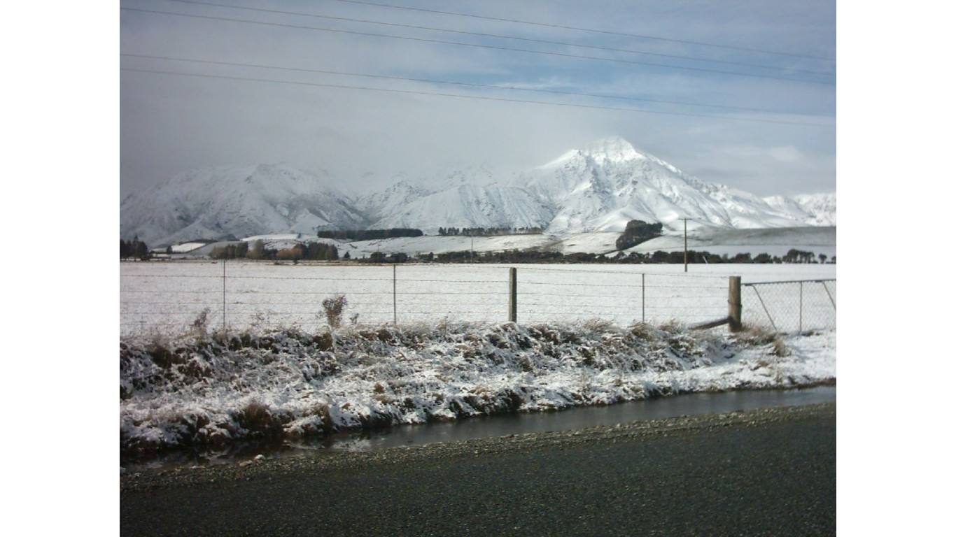 Winter Landscape in Western Southland by Ingolfson