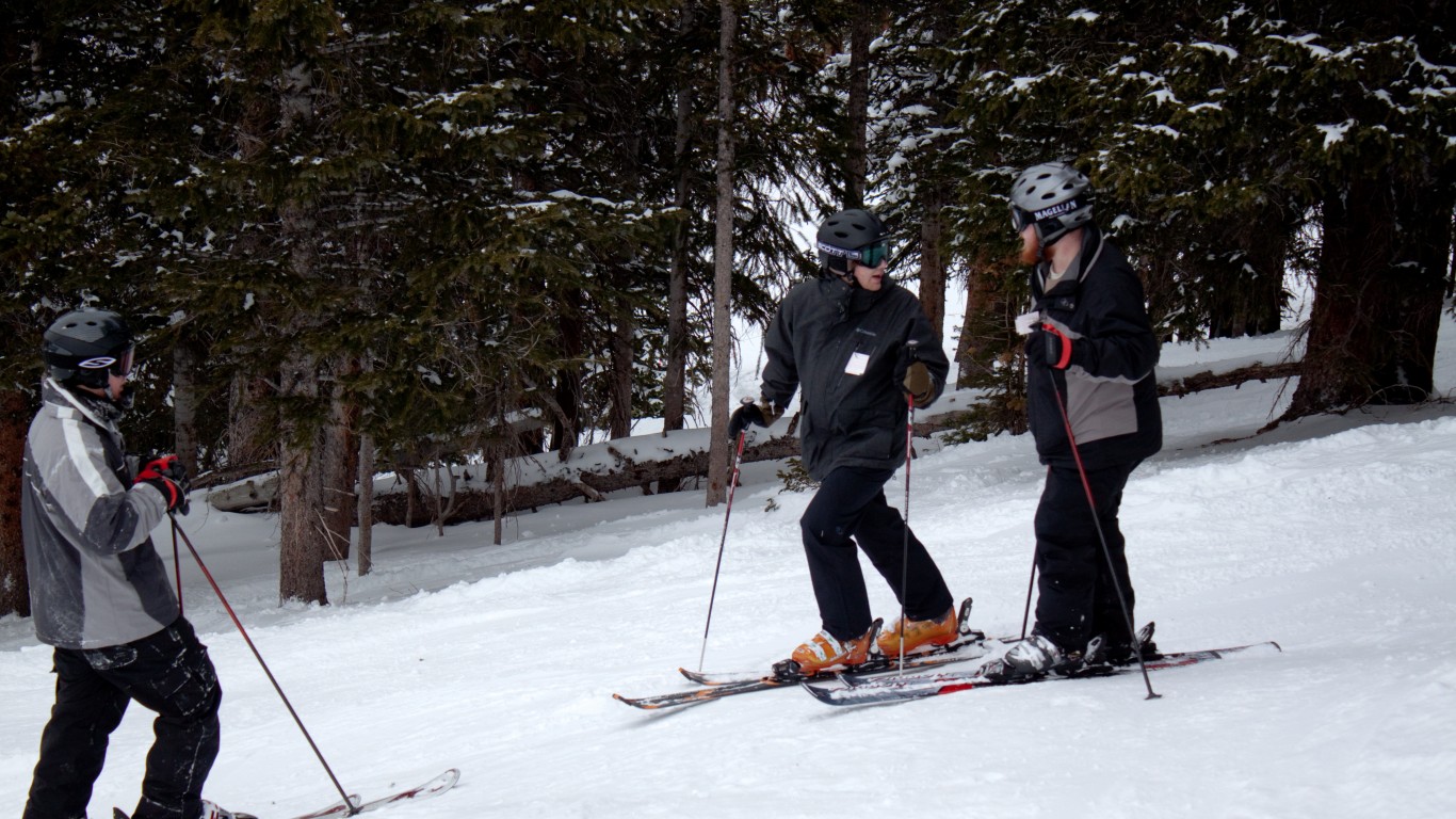 Skiing by Matt Janicki