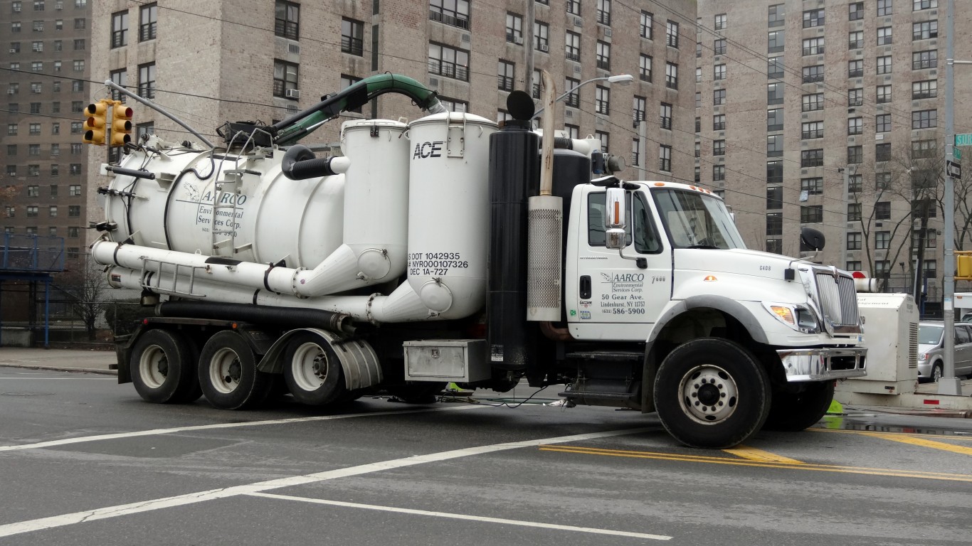 New York trucks by Dennis Fraevich