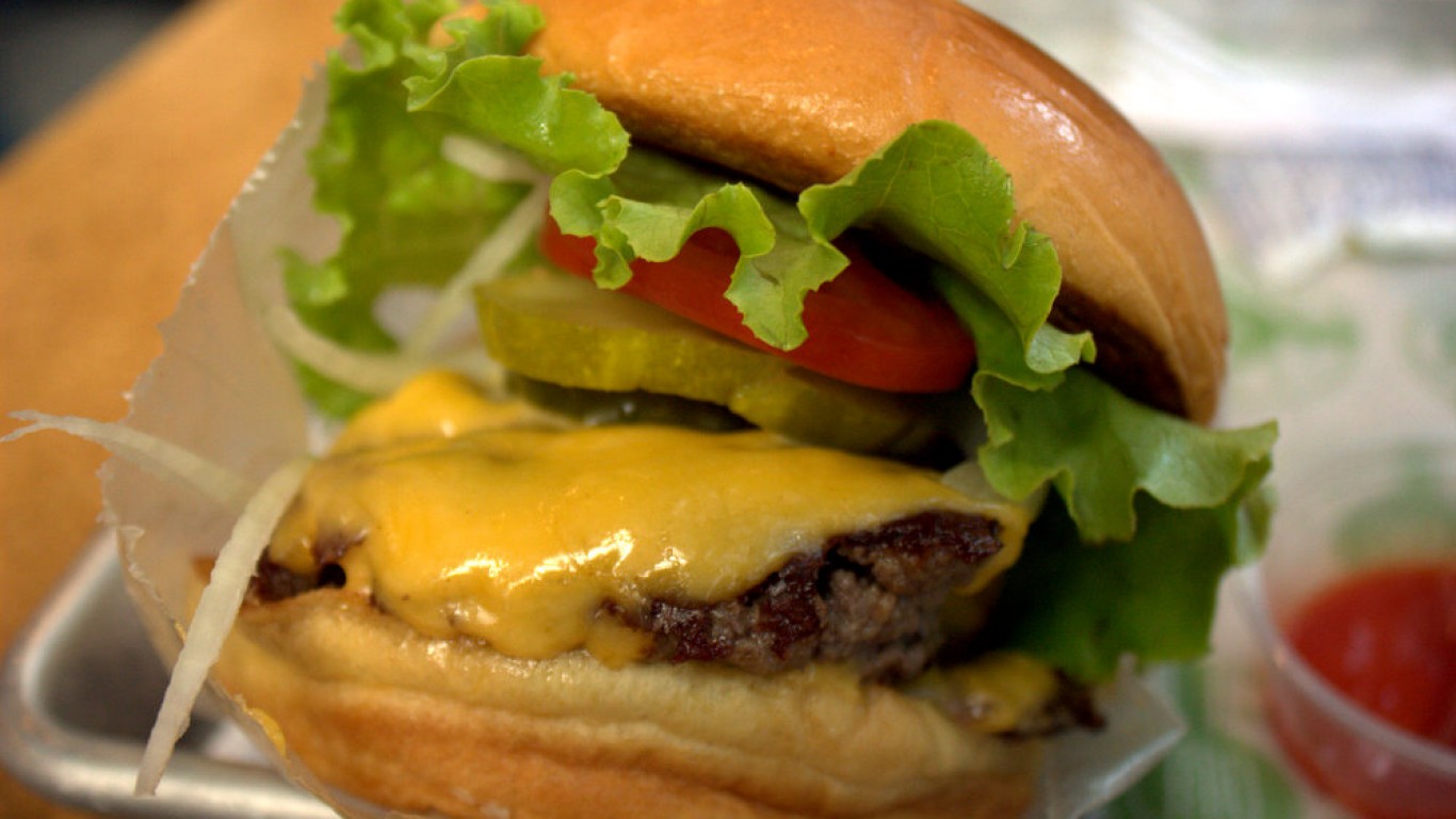 shake shack double cheeseburge... by Krista