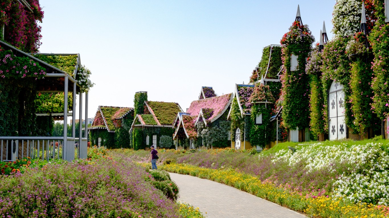 Dubai Miracle Garden by Oiva Eskola