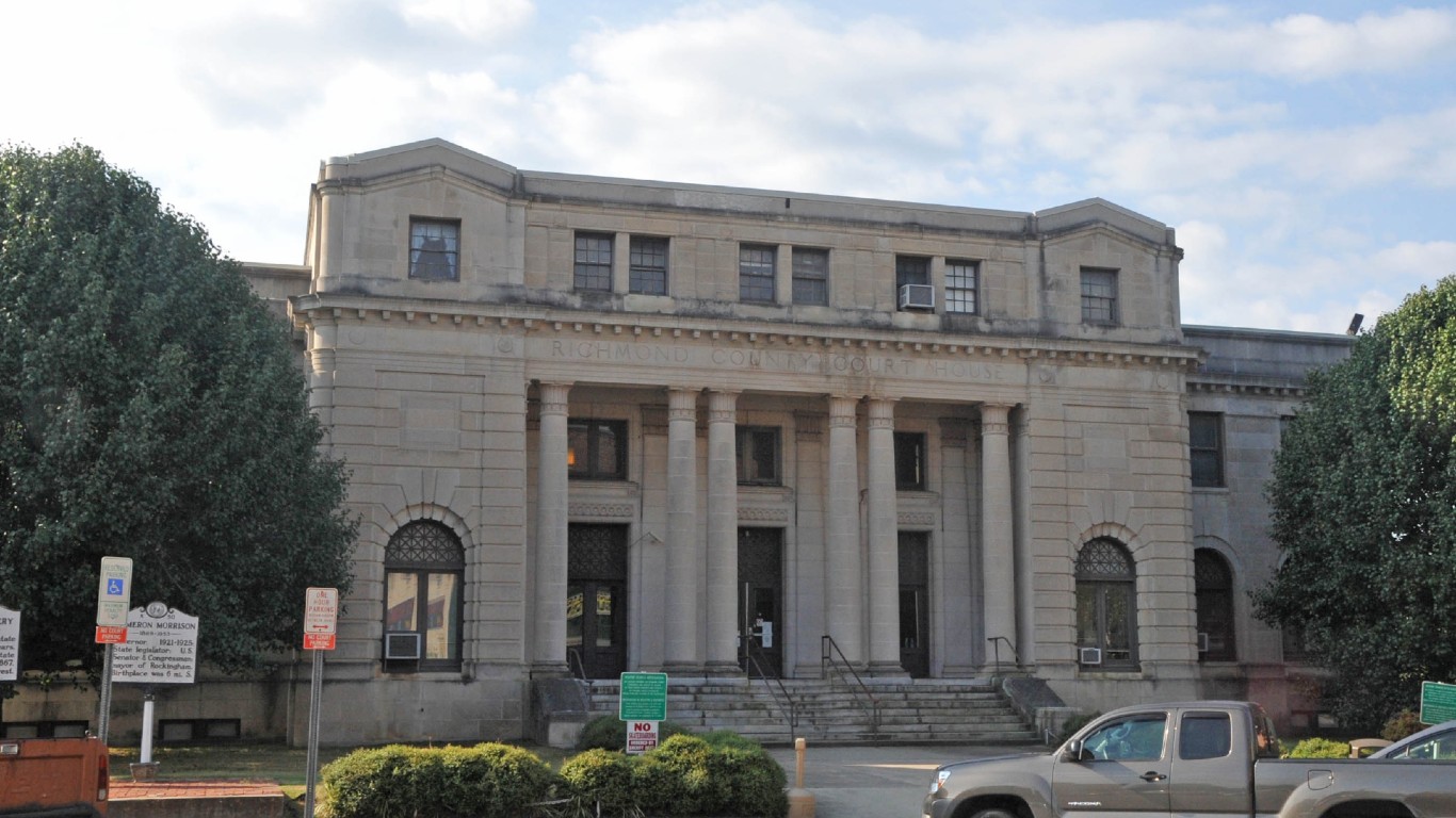 RICHMOND COUNTY COURTHOUSE by Jerrye &amp; Roy Klotz, MD