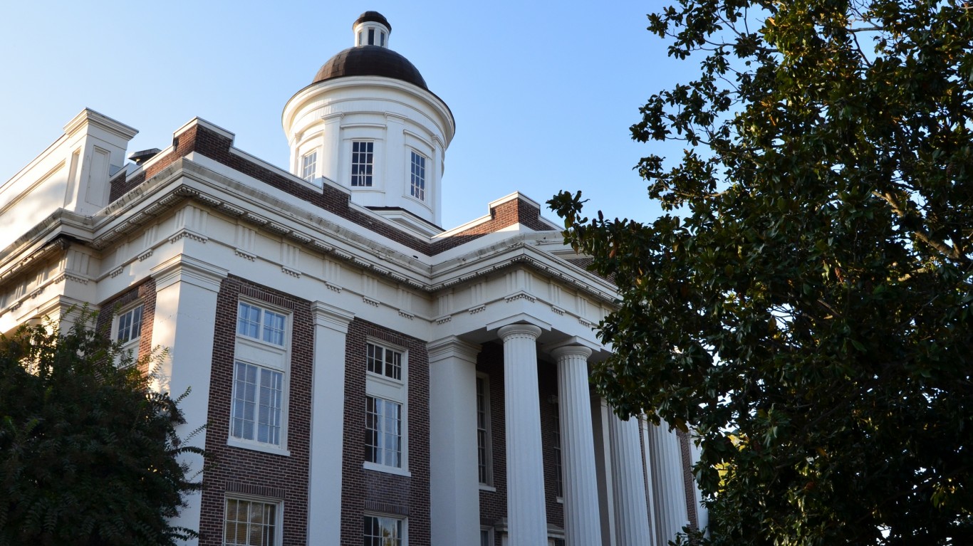 Old Madison County Courthouse by James Case