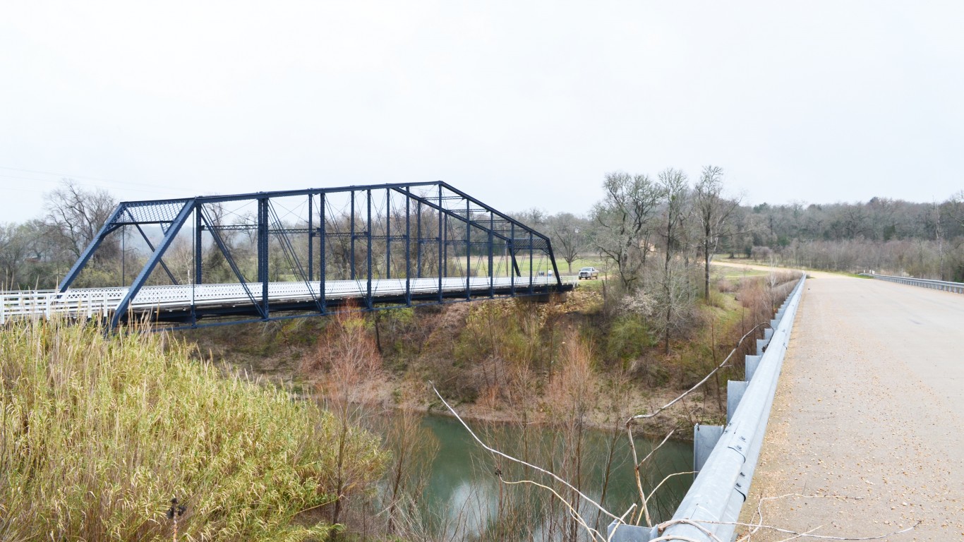 Sugarloaf Bridge, Milam Co, Te... by Patrick Feller