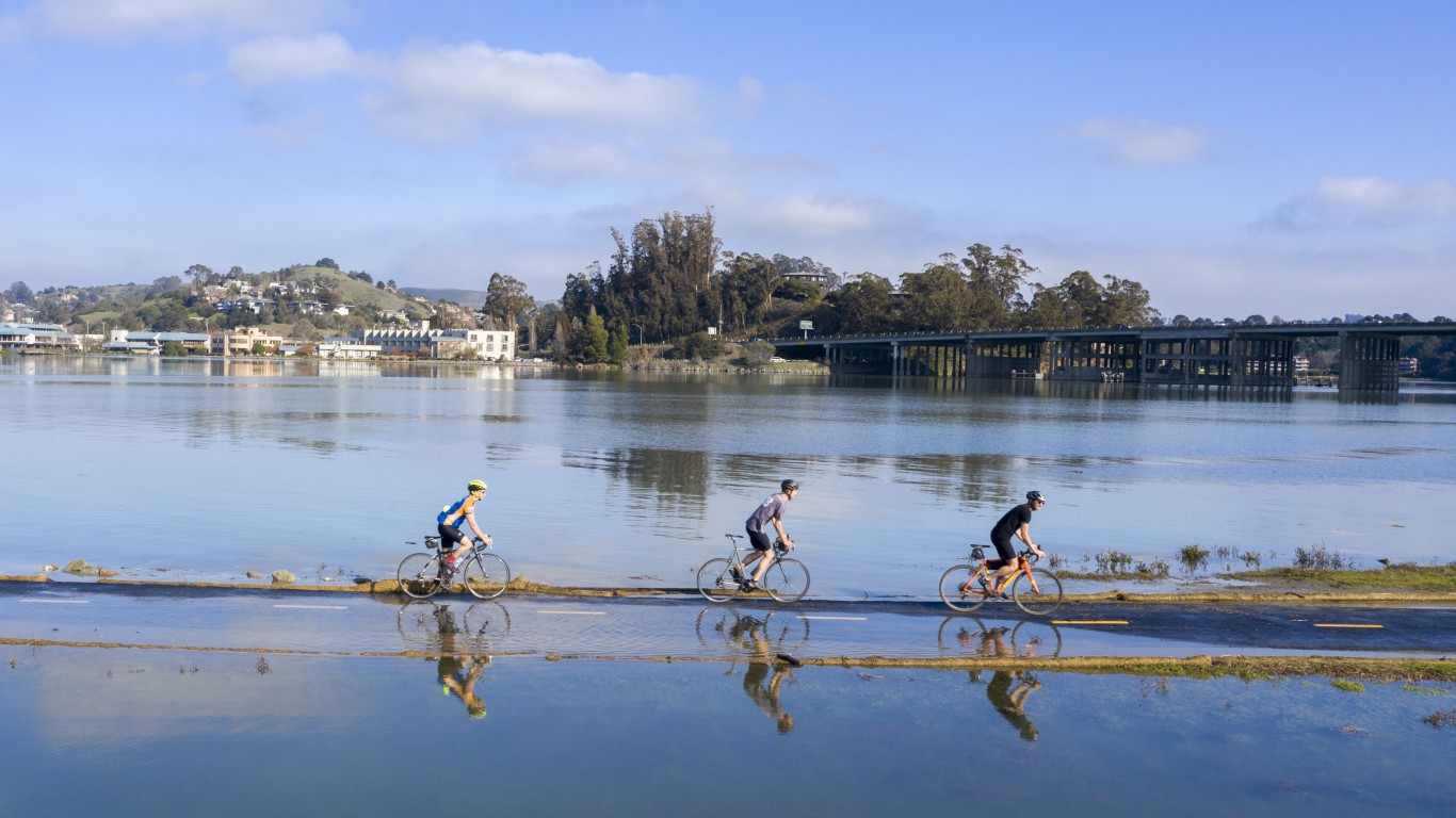 mill valley king tide by Eric