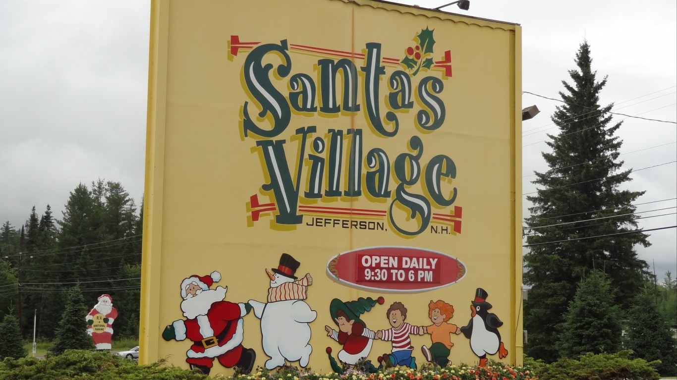 Santa's Village, Jefferson, NH by Martin Lewison