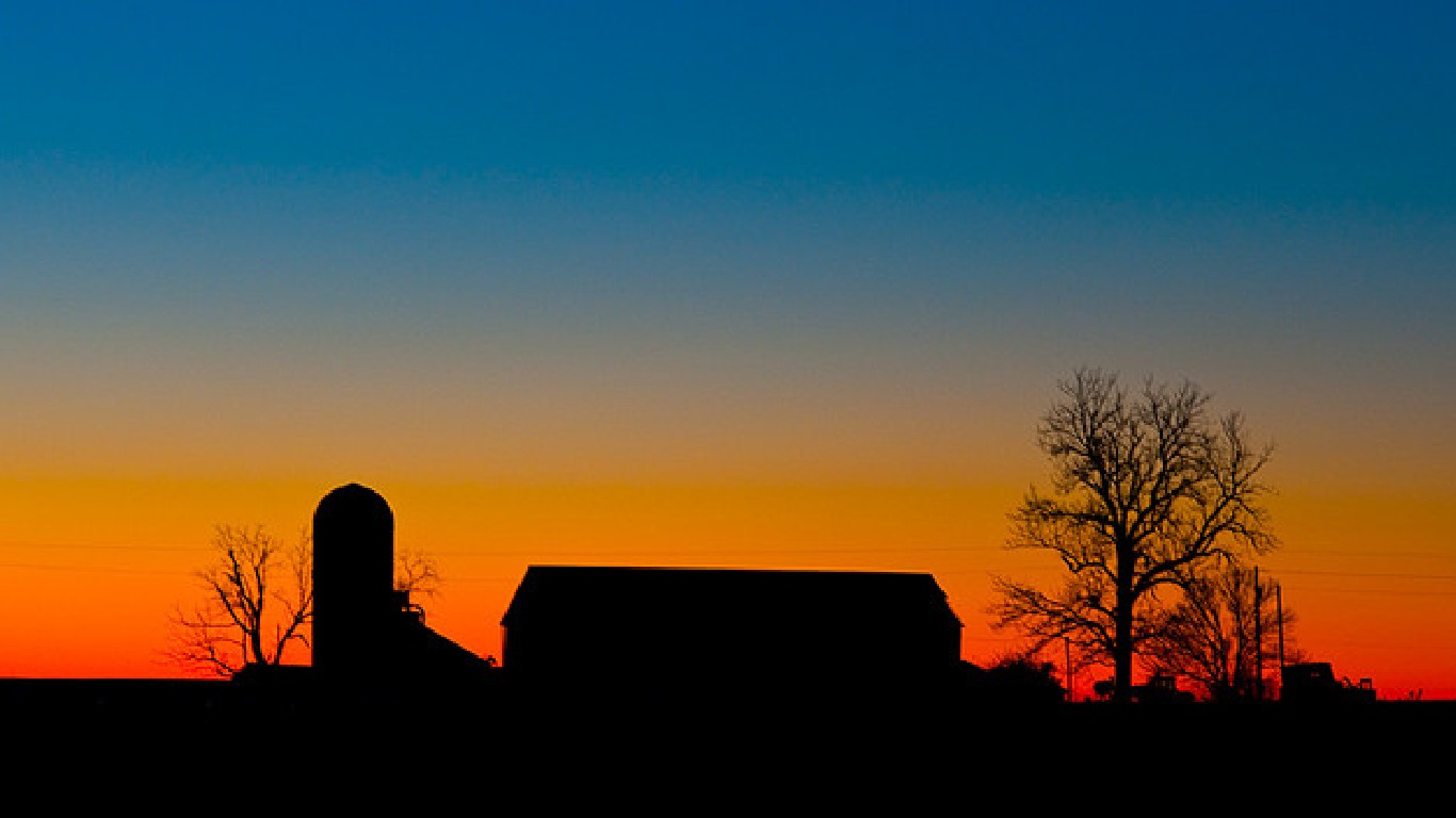 Sunset in Eminence by Pen Waggener