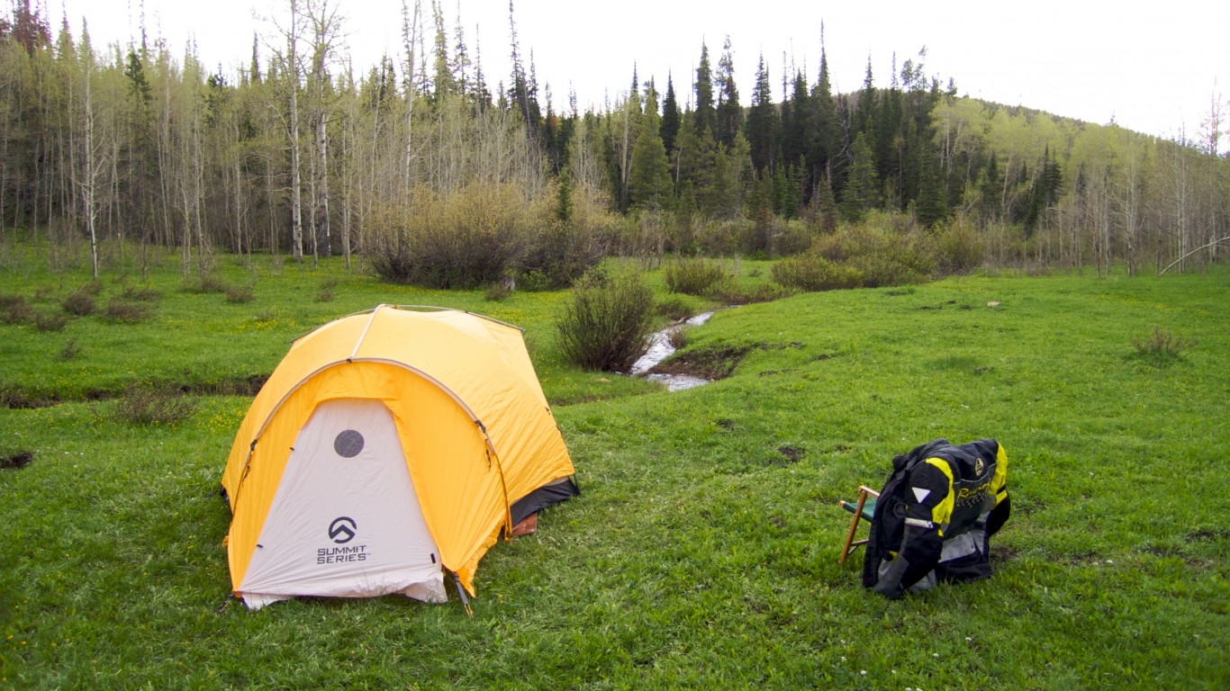 Dual Sport Camping in Wyoming by Nick Taylor