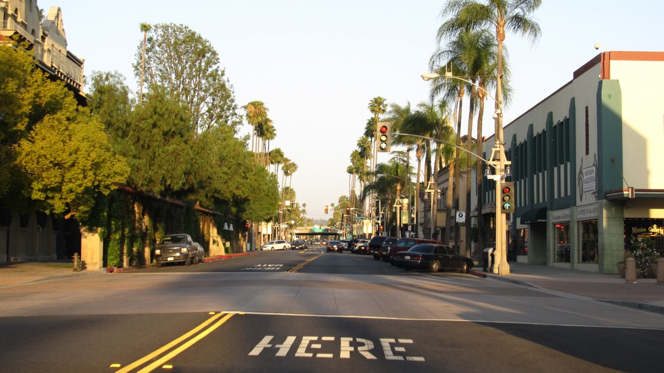 Downtown Riverside, California by Ken Lund