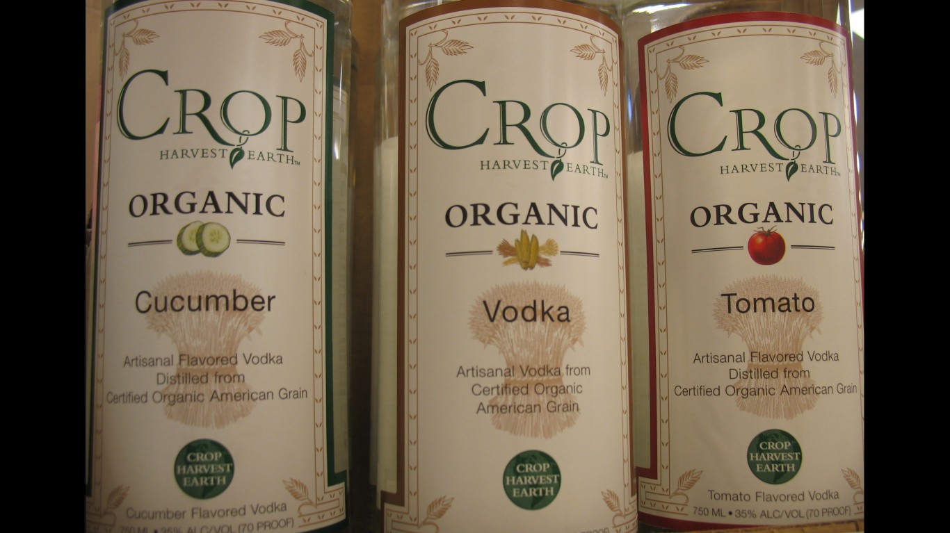 Crop Organic Vodka: Tomato Cuc... by nikoretro