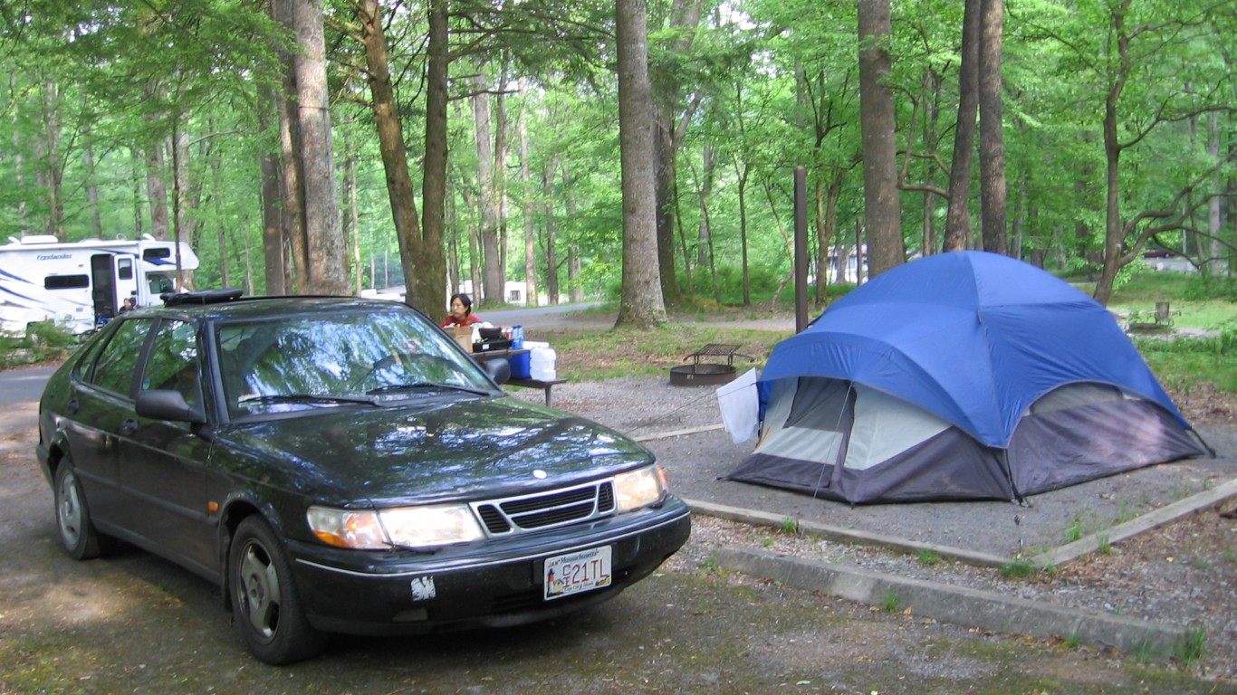 Camping at Great Smoky Mountai... by Lin Mei