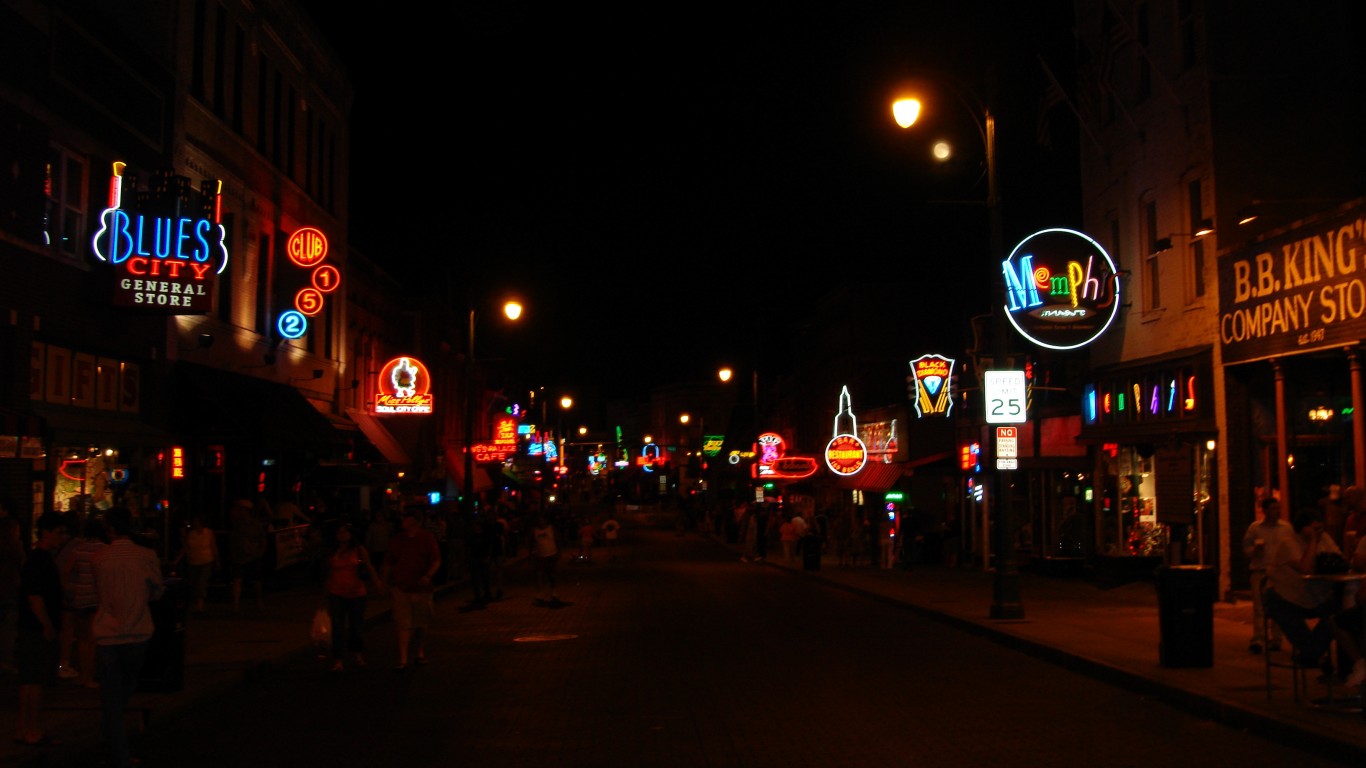 Beale Street by Kevin Burkett