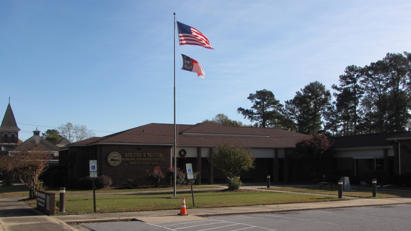 Mount Olive Town Hall by Gerry Dincher