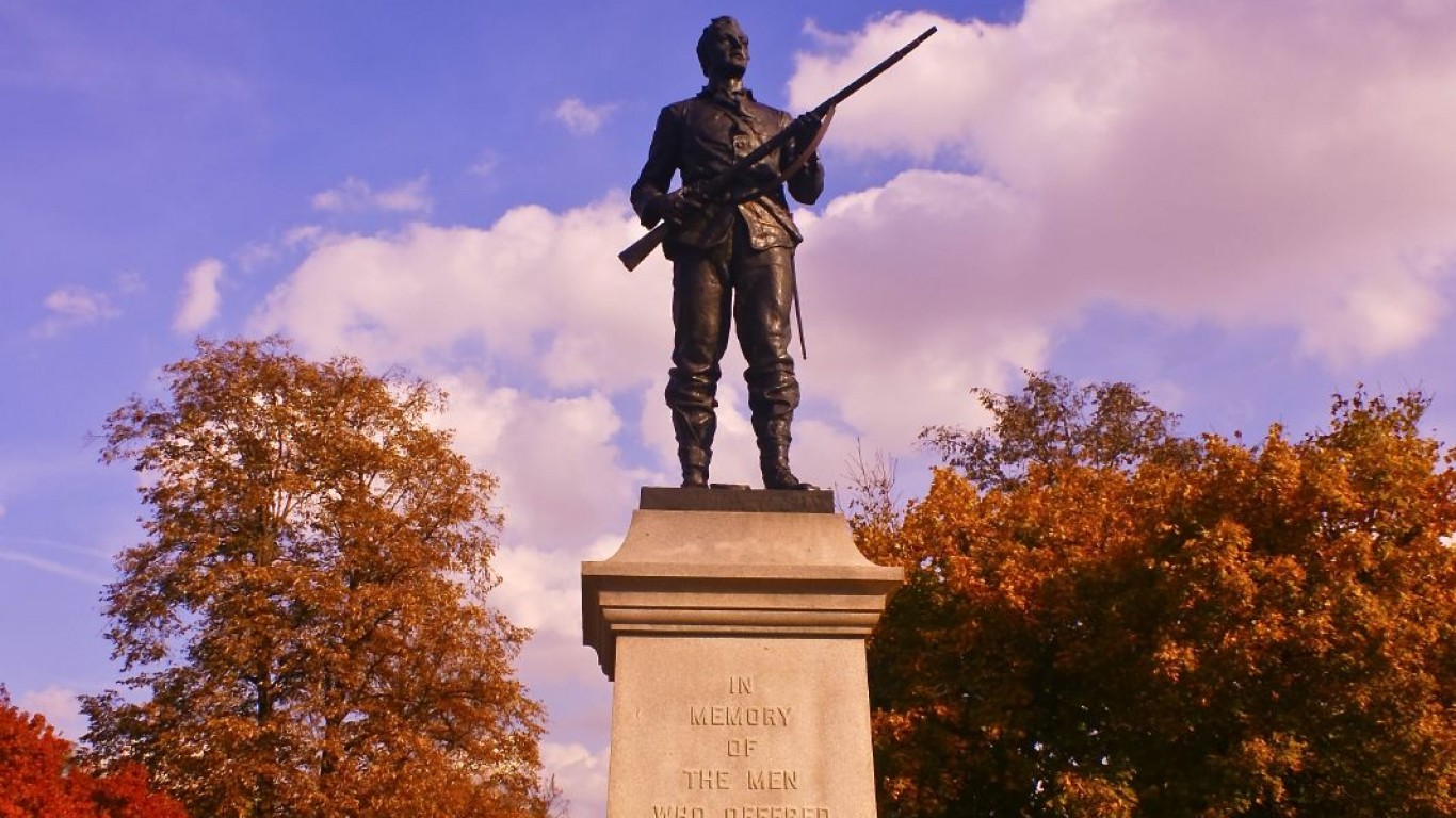 Danville IL National Cemetary by Paul J Everett