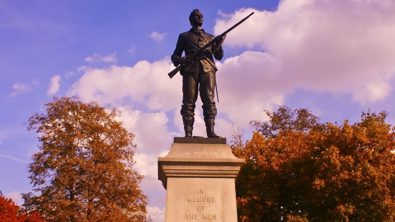 Danville IL National Cemetary by Paul J Everett