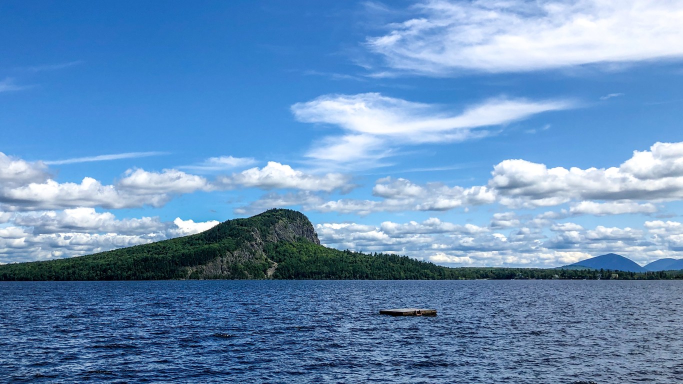 Mt. Kineo at day by Kevin Dooley