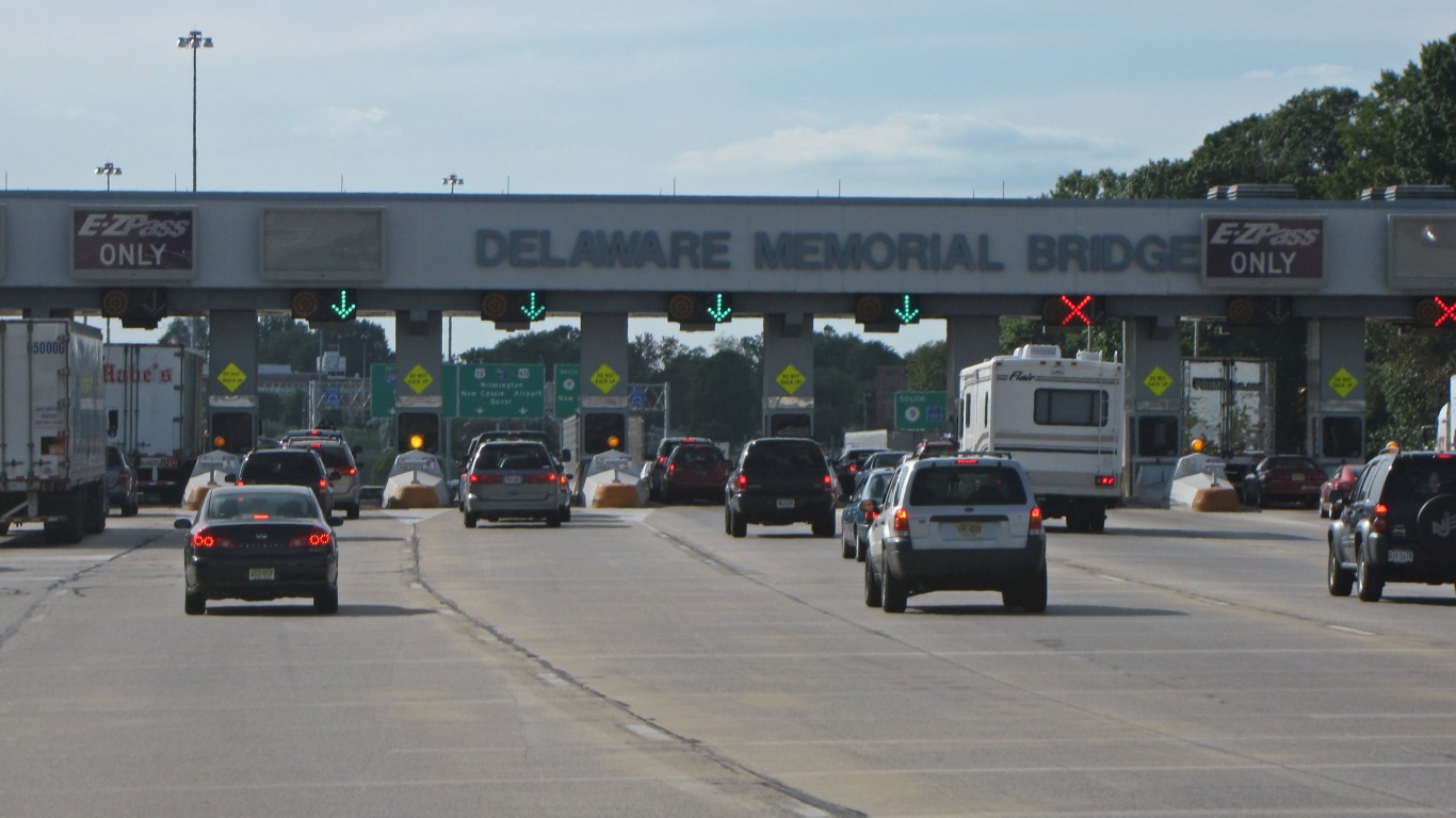 Delaware Memorial Bridge toll ... by Ben Schumin