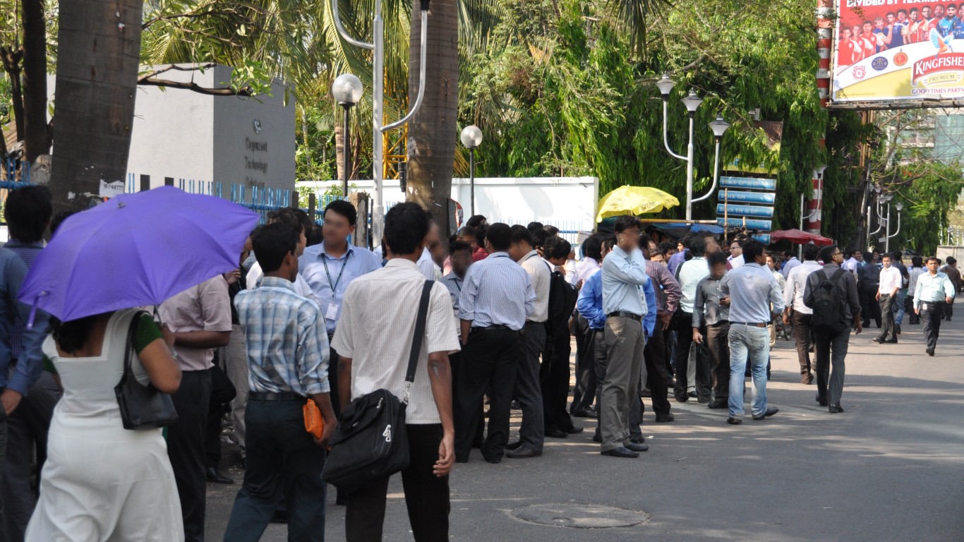 Earthquake Leads Office Evacuation... by Biswarup Ganguly