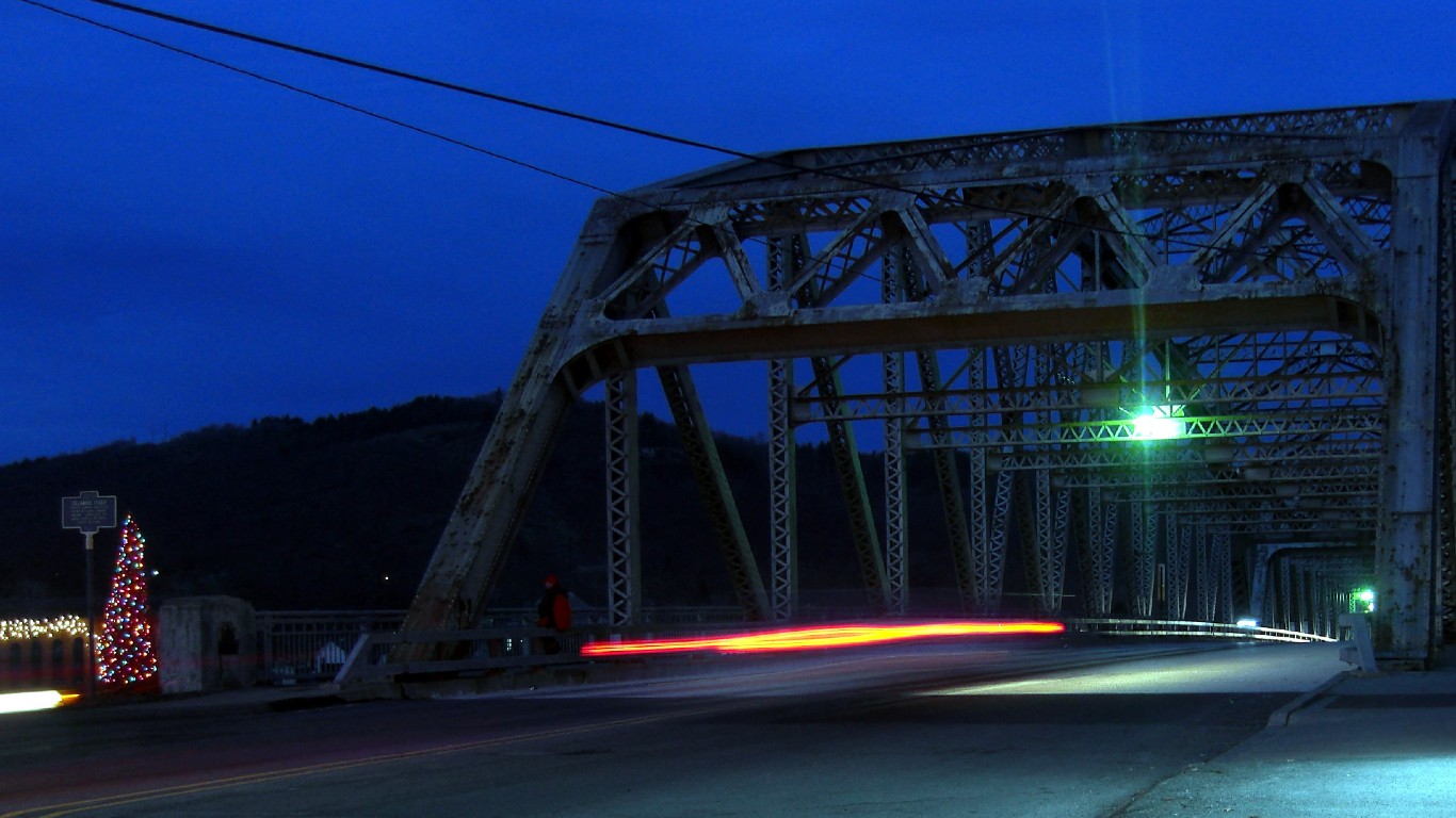 Matamoras PA Bridge by Jared Kofsky